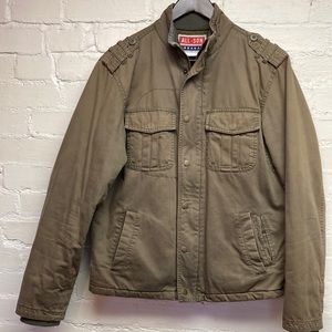 All-Son Brand jacket Men’s Medium Olive Green